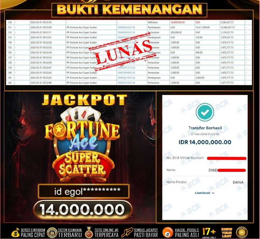 Opaltogel : Bukti Pembayaran JP19